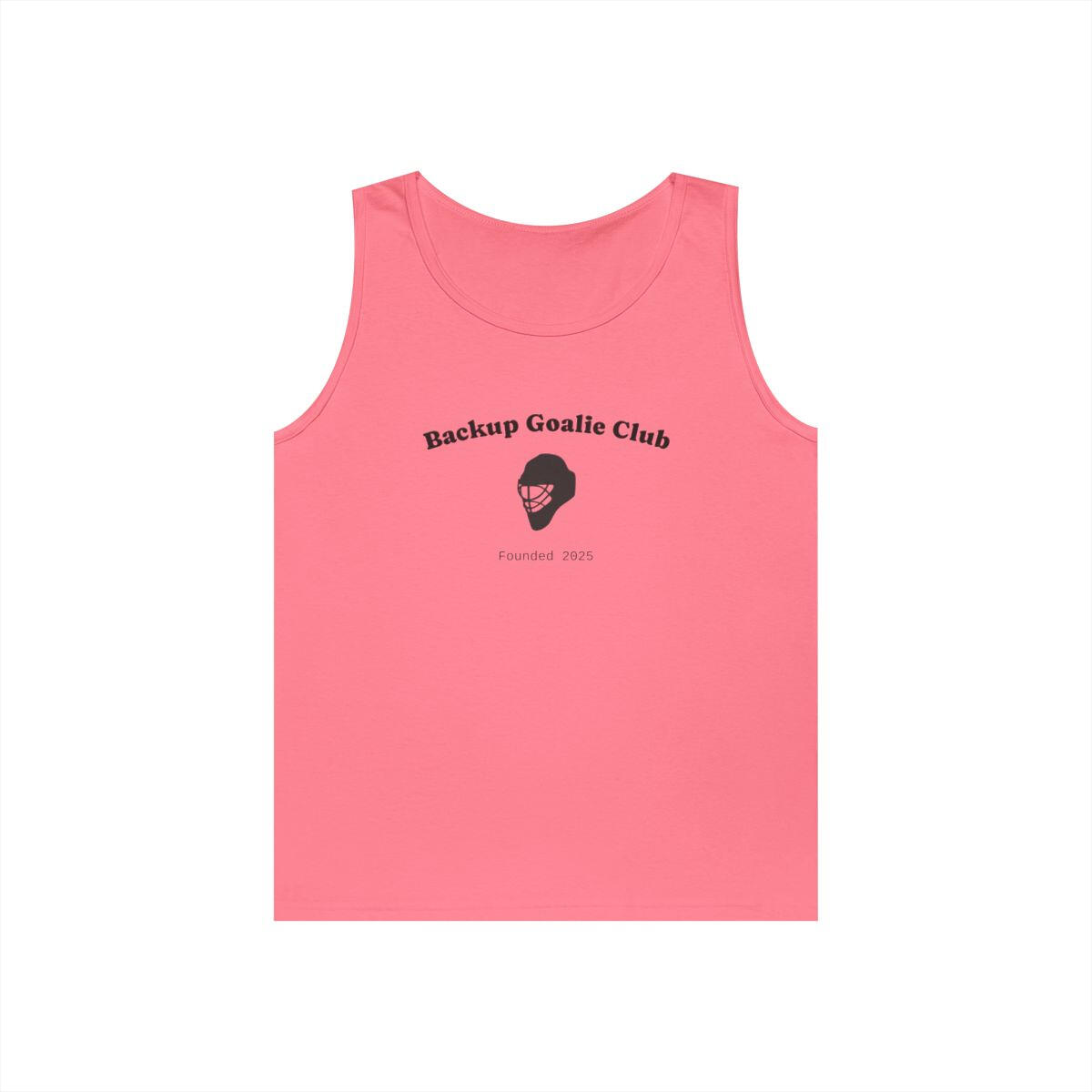 Backup Goalie Club Tank Top Product View